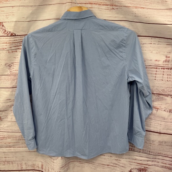 Brooks Brothers Shirt Mens XL Regular Fit Button Down Gingham Plaid Performance - Picture 6 of 8